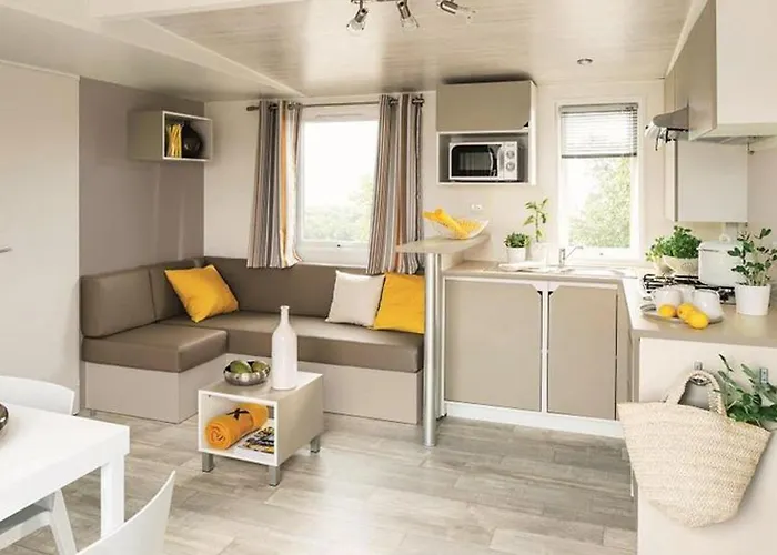 Κάμπινγκ Mobil-home Pour 6 Avec Terrasse A - Api-1-52-728